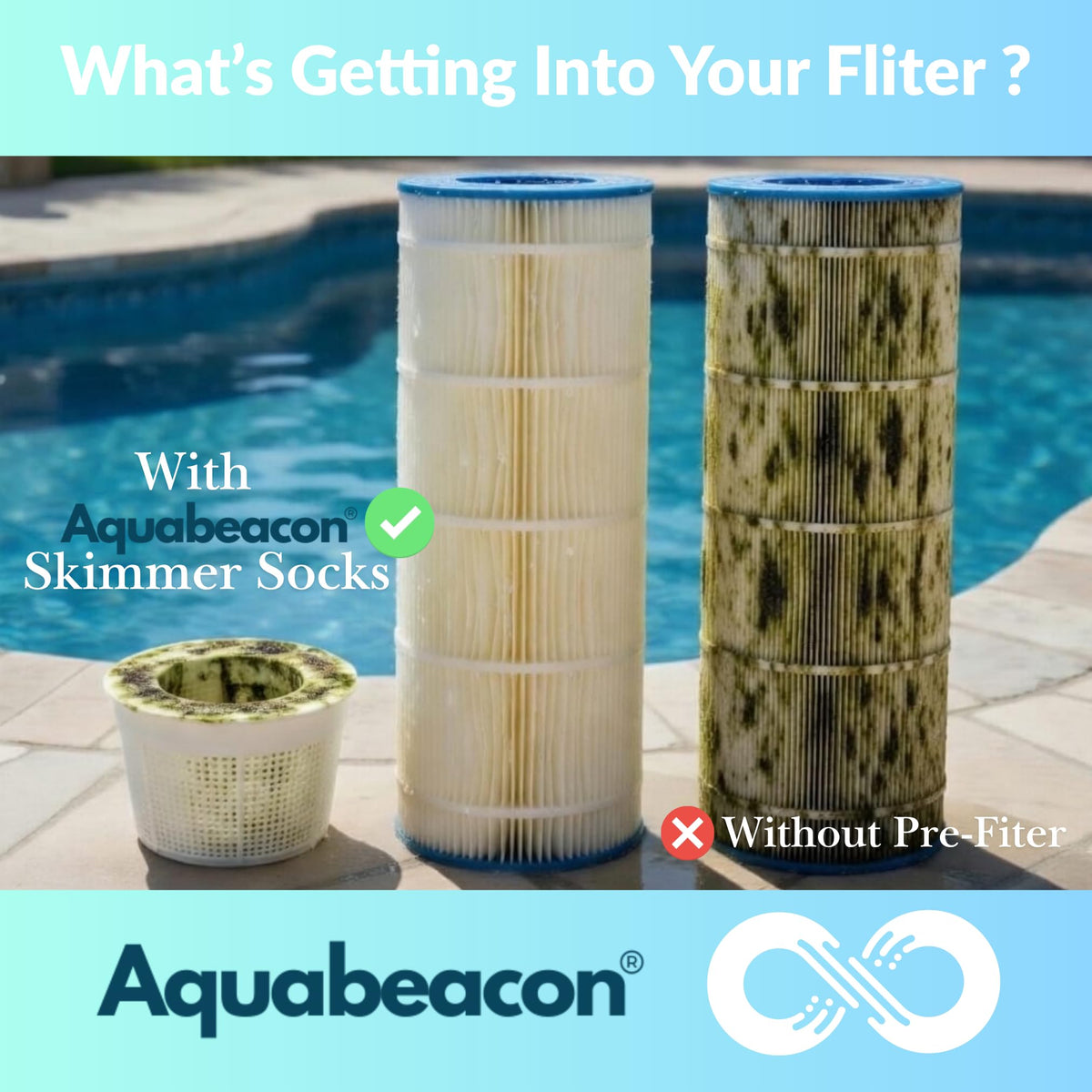 Open pack reveals durable elastic edges for versatile basket fit.