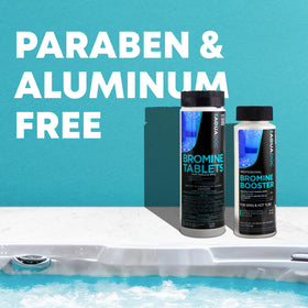 AquaDoc clear water visuals showcase sparkling spa results.