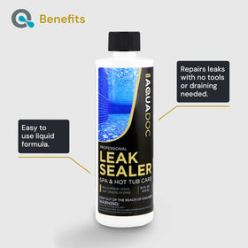 AquaDoc no drain application spa demonstrates maintenance without draining the system