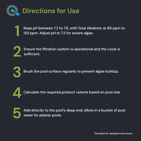AquaDoc pool water clarity after treatment suggests clearer water