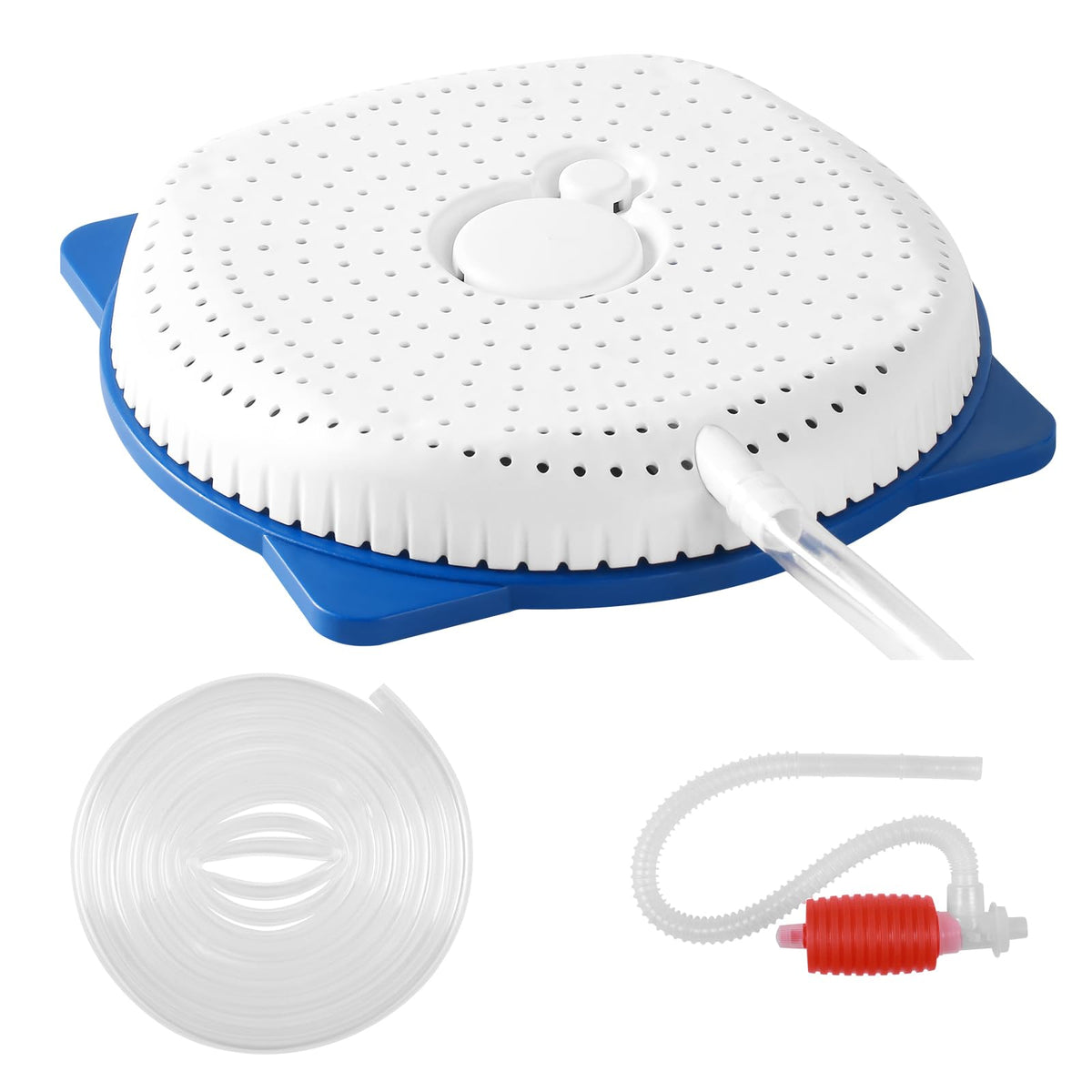 AQUAFLY pool cover pump siphoning water quickly from a pool cover