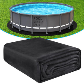 AquaJoyer 15-round pad laid flat on the ground for liner protection.