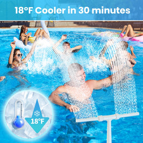 AquaJoyer cooling mist delivers 10-20F chill for hot pool days
