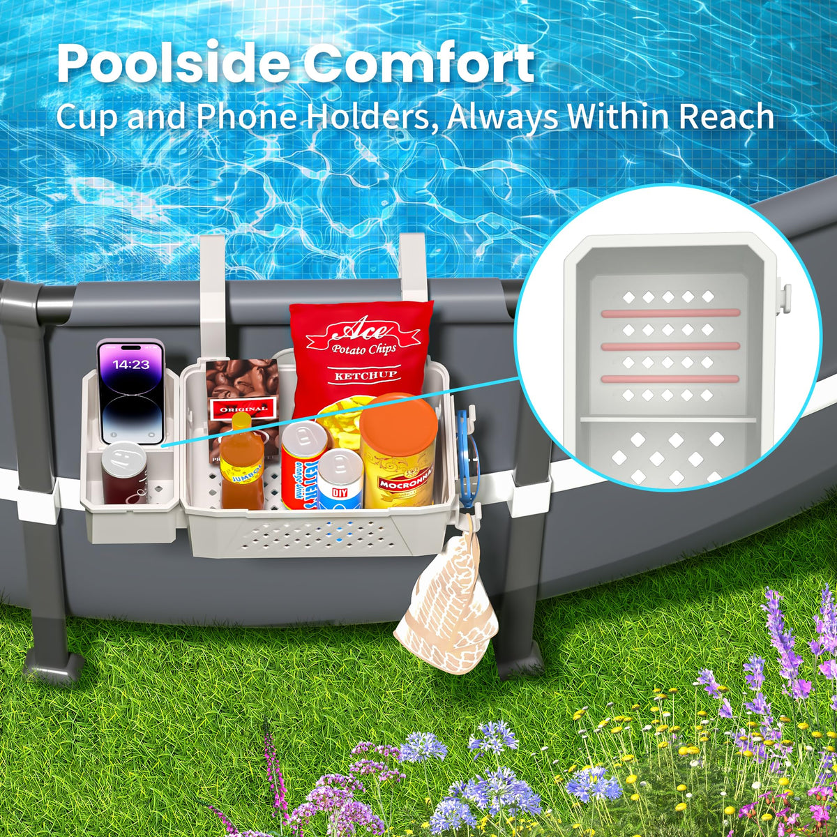 AquaJoyer durable plastic resists water exposure for long-lasting use.