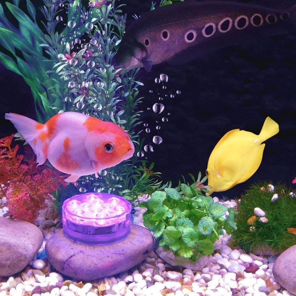 AquaMiracle battery-powered underwater light requires no wiring.