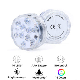AquaMiracle IP68 waterproof LED light ensures reliable underwater illumination.