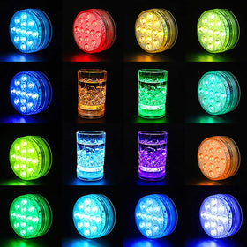 AquaMiracle light ideal for pool, pond, aquarium, or vase decoration.
