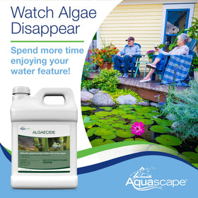 Aquascape algaecide easy pour bottle supports precise dosing
