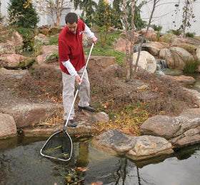 Aquascape pond net extended length 36-69in reaches far edges