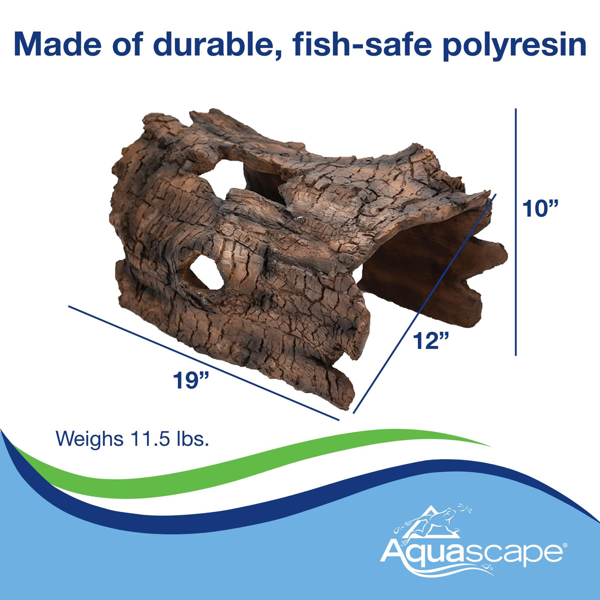 Aquascape predator-control pond shelter keeps koi safer.