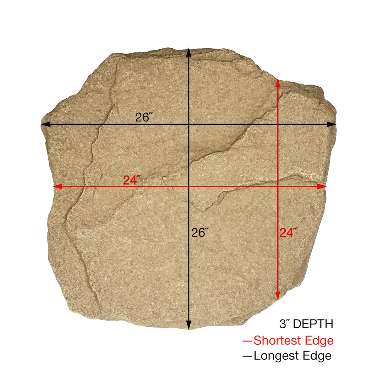 Natural-looking Aquascape Signature Series Skimmer 400/1000 faux rock lid conceals the skimmer.