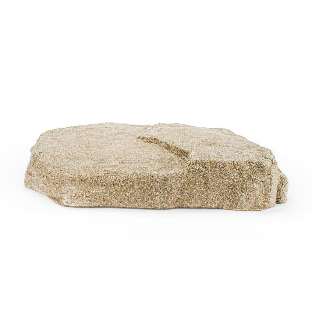Aquascape Signature Series Skimmer 400/1000 lid rotated to fit different positions for landscape blending.