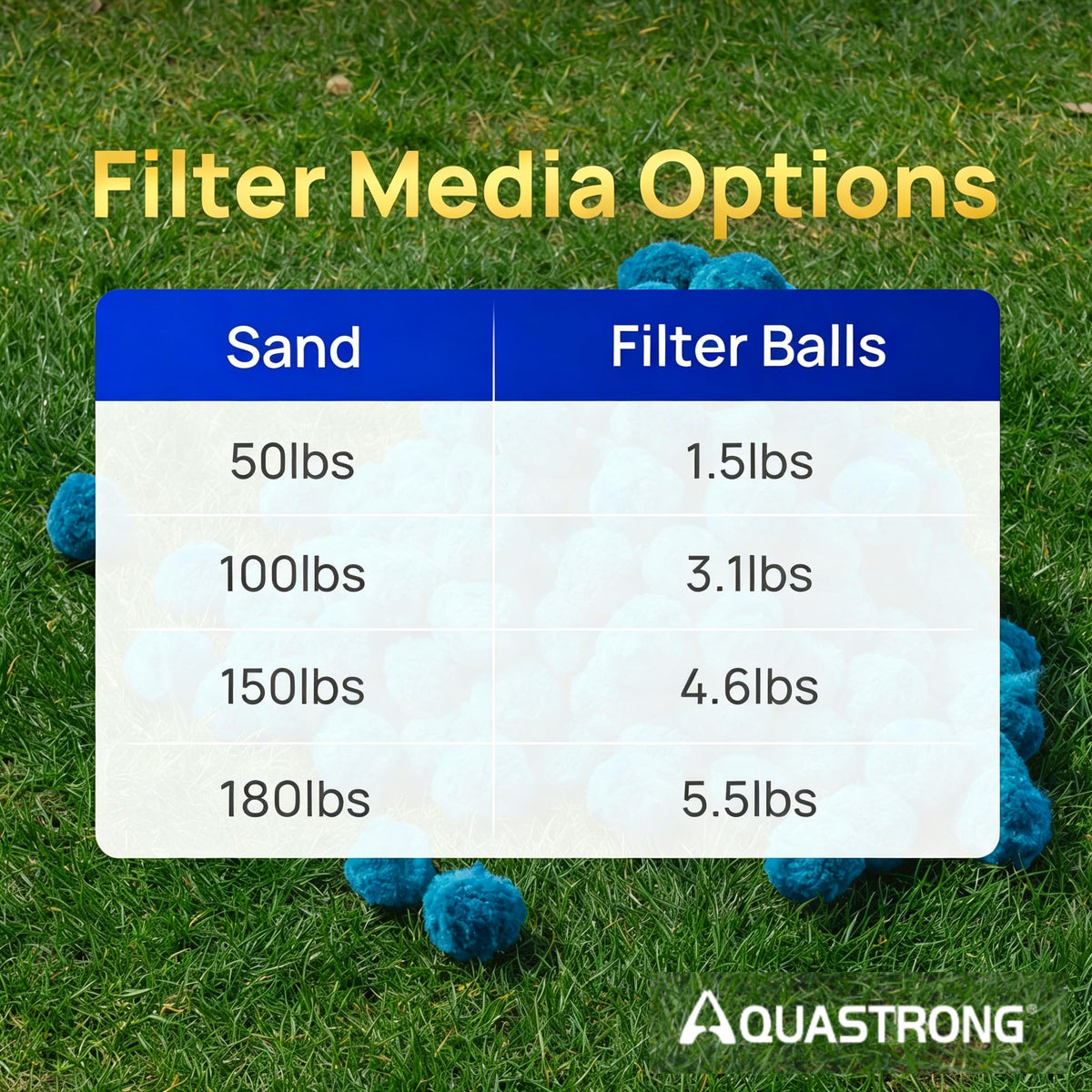 AQUASTRONG 1-year warranty and after-sales support.