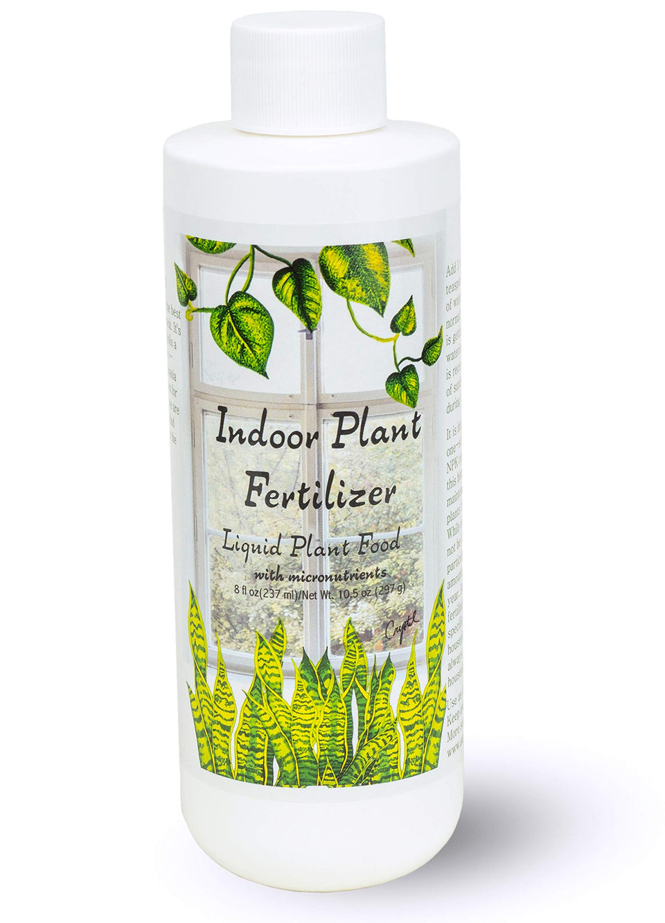 Aquatic Arts Indoor Plant Food bottle on display for easy feeding