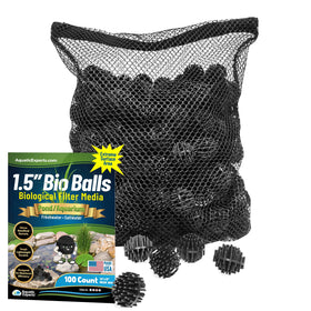Aquatic Experts 1.5 inch bio balls for pond filter media boost bacteria surface area