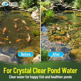 Aquatic Experts bulk roll white filter media for reusable pond filtration