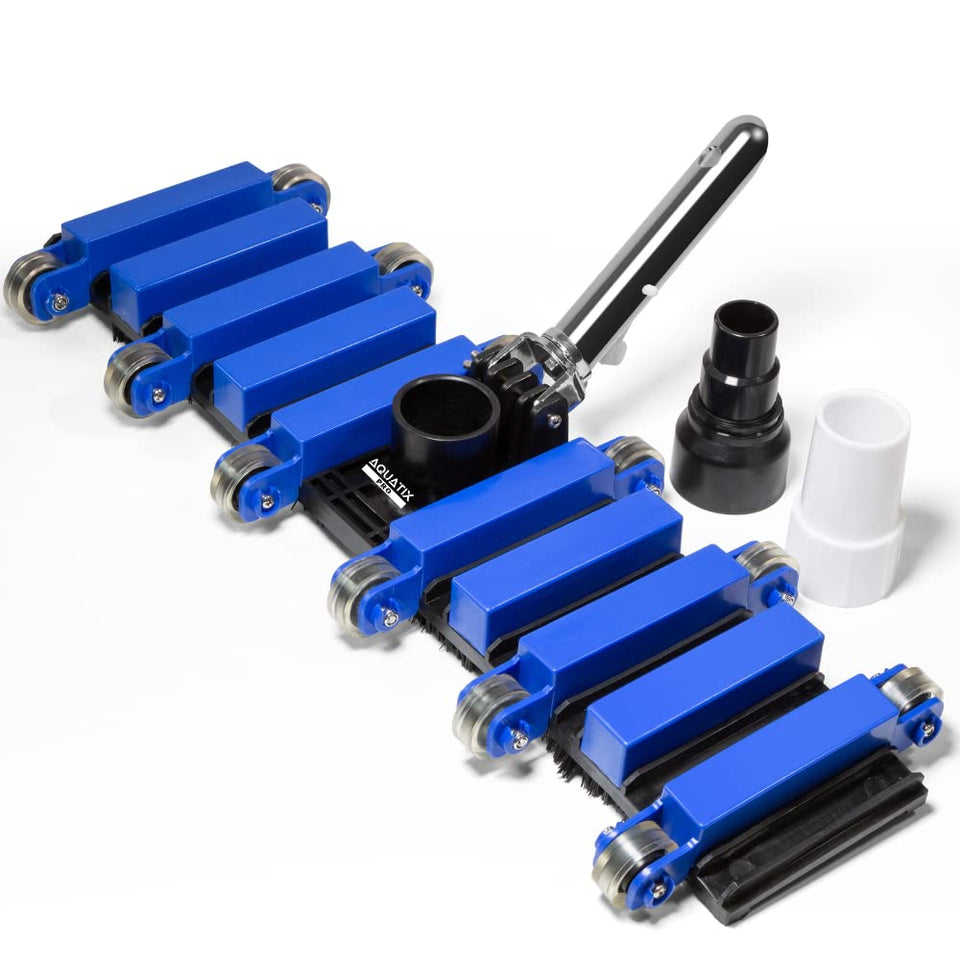 Aquatix Pro 22in vacuum head for efficient cleaning on large pools.