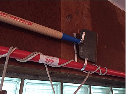 Aquatix Pro hanger on deck rail for convenient access.