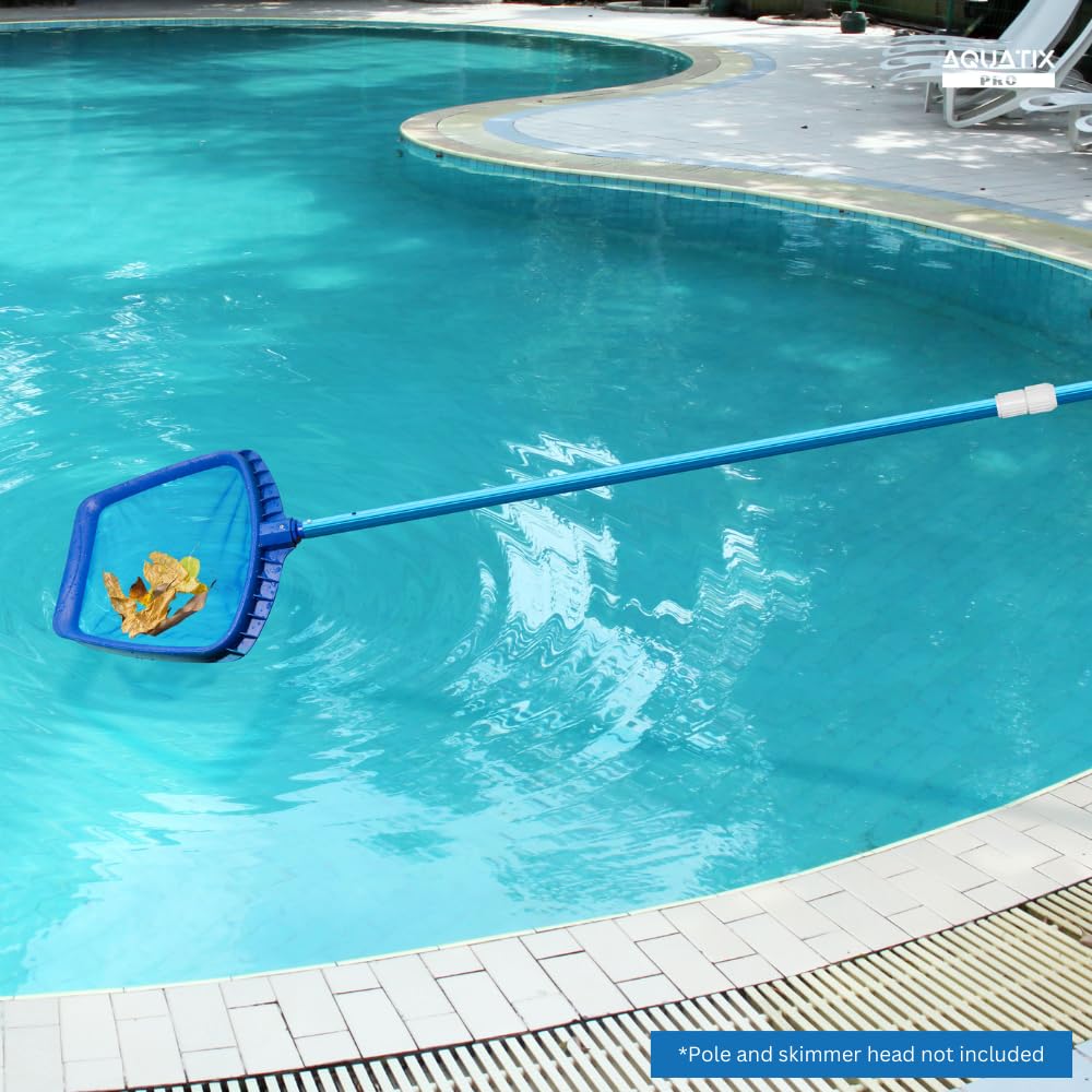 Easy replacement without glue or tools, for fast pool pole revival.