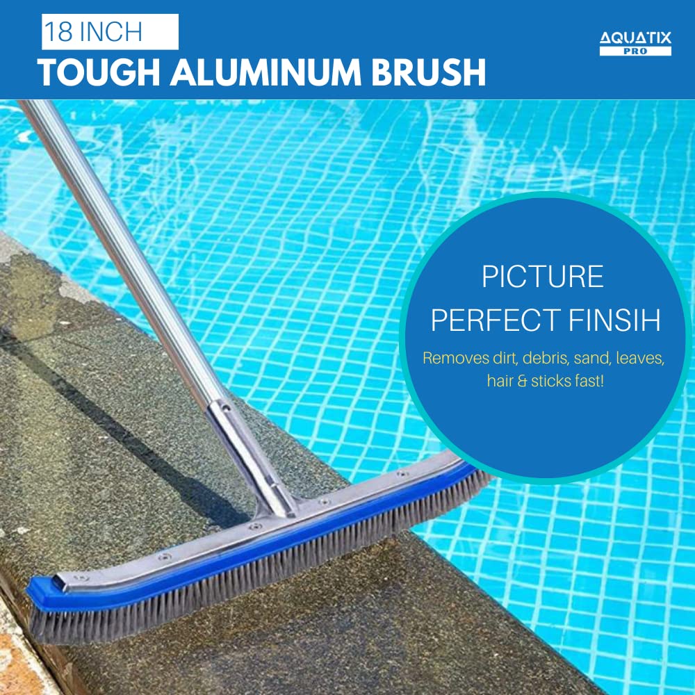 Aquatix Pro EZ Clip enables quick pole attachment for effortless setup.