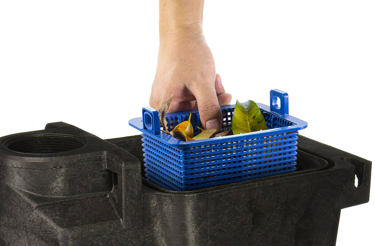 Aquatix Pro Hayward pump basket side view highlighting durable construction