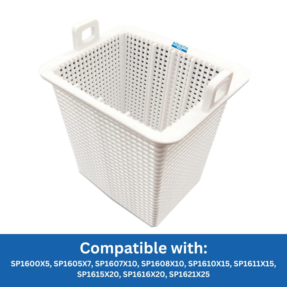Aquatix Pro Hayward SPX1600M basket shows heavy-duty construction.