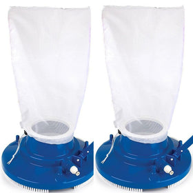 Aquatix Pro premium fine mesh bag with pull-lock cord for secure pool cleaning.