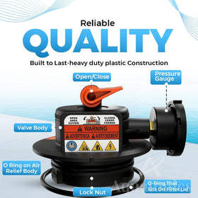 Aquatonics DEX2420MAR2 tool-free installation for easy maintenance