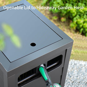 AQUAZILLA aluminum water connections resist leaks and corrosion for outdoor use