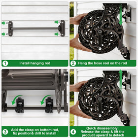 AQUAZILLA integrated storage tray keeps nozzles and small tools within reach.