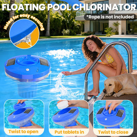 AquClor 12-vent release allows precise chlorine control.