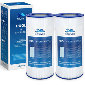 AQUIVEX CCRP100 filter cartridge for Pentair fit with 100 sq ft filtration area.
