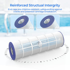 AQUIVEX CX200XRE durable end cap construction for long life.