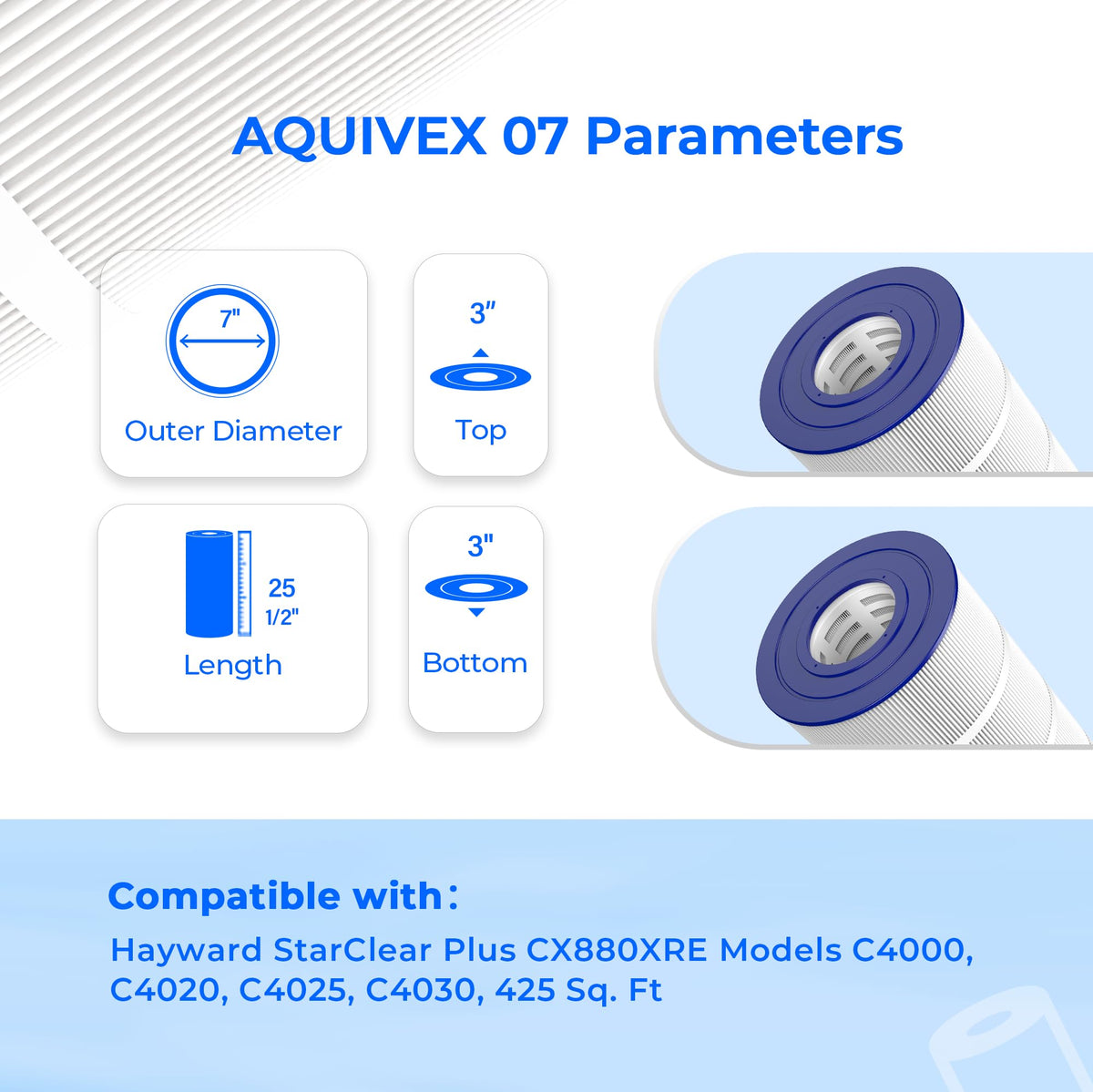 AQUIVEX CX880XRE filtration fabric detail reveals tiny pores for effective particle capture.