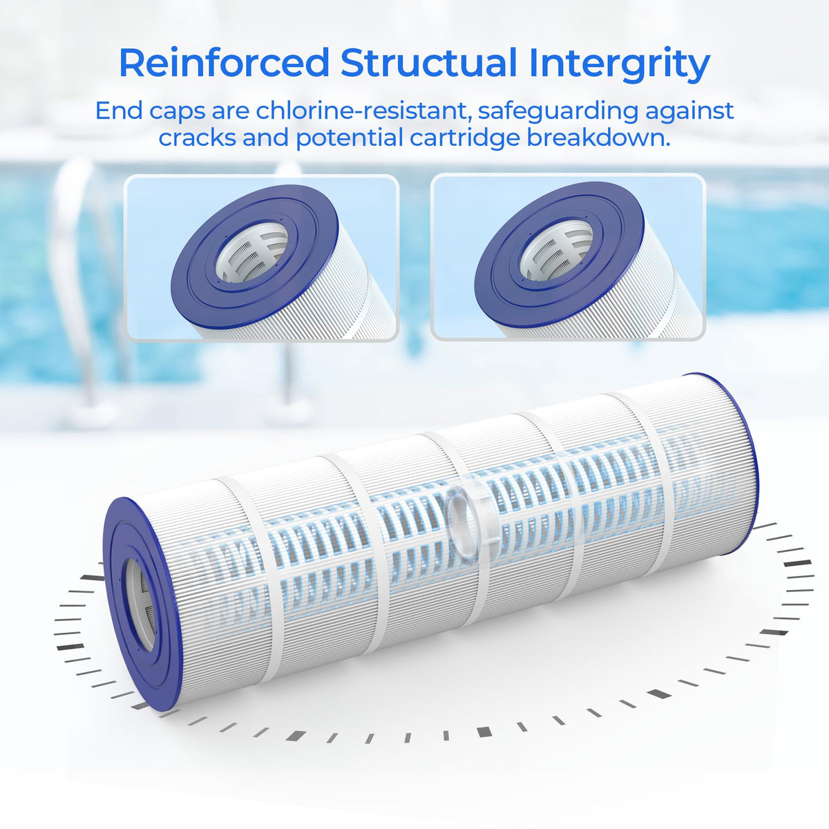 Easy maintenance: hose rinse and optional soak for quick debris removal.