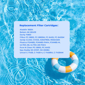 Compatible with Pleatco PJAN85 and similar third-party replacements.
