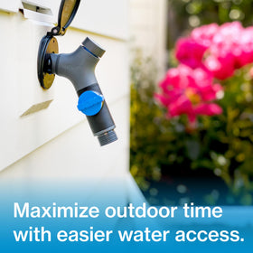 Aquor Comfort Grip VB hose connector ergonomic handle enables comfortable long watering sessions