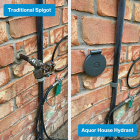 Durable Aquor hydrant with steel and polymer construction for outdoor reliability