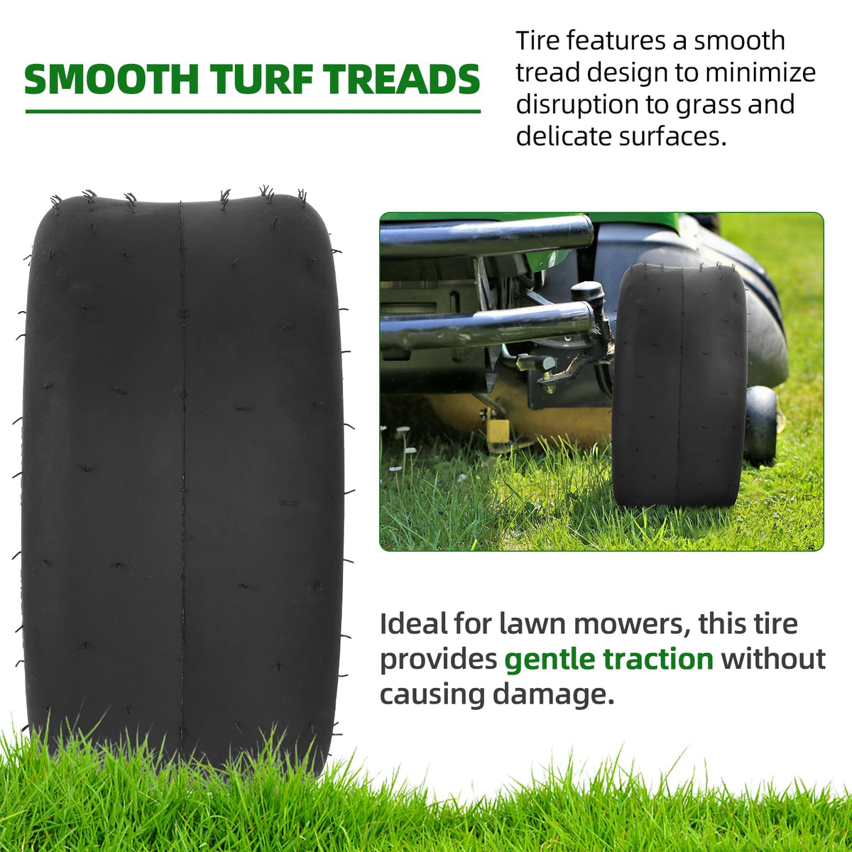 AR-PRO 13x6.50-6 load rating close-up noting 480 lbs per tire