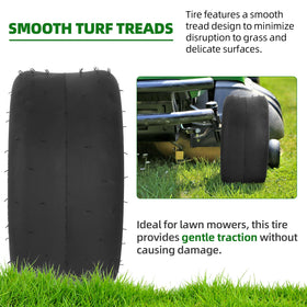 AR-PRO 13x6.50-6 load rating close-up noting 480 lbs per tire