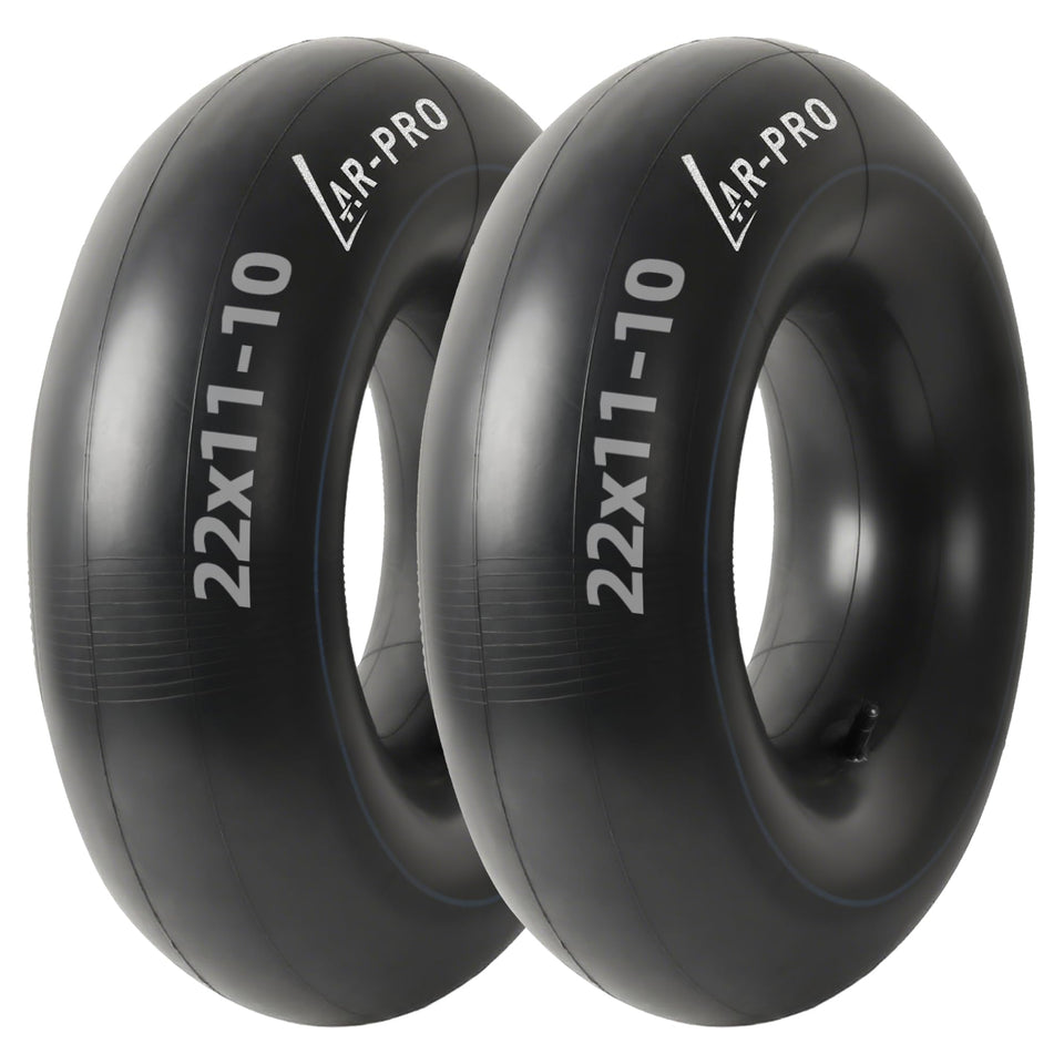 AR-PRO 22x11-10 inner tube with TR13 straight valve for ATV/UTV applications.