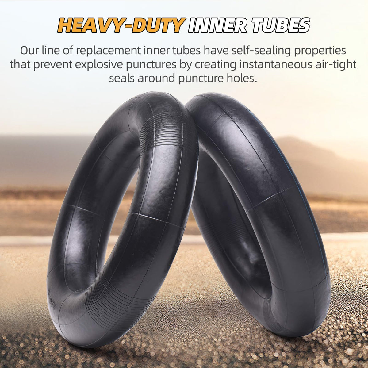 AR-PRO inner tube for wheelbarrows and garden carts, durable fit