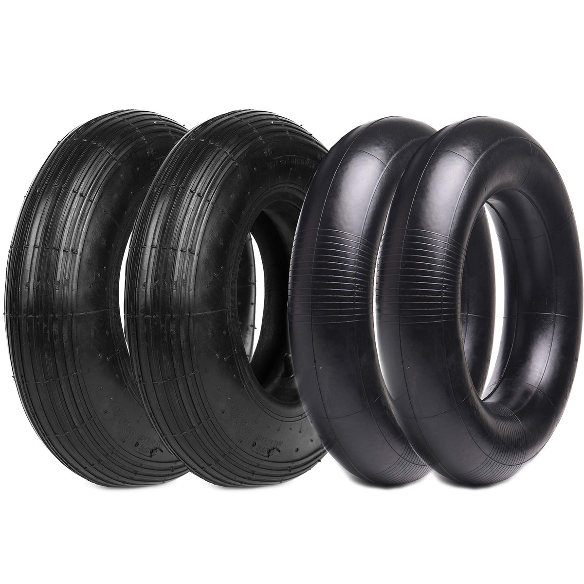 AR-PRO 4.80/4.00-8 tire side view showing 15.5 inch diameter compatibility for utility gear