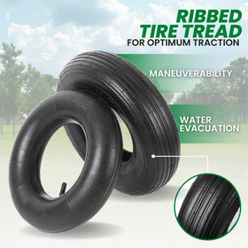 AR-PRO 4-ply rubber tires and tubes for durable replacements.
