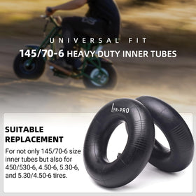 AR-PRO 450/530-6 inner tubes for 90cc ATVs and go-karts