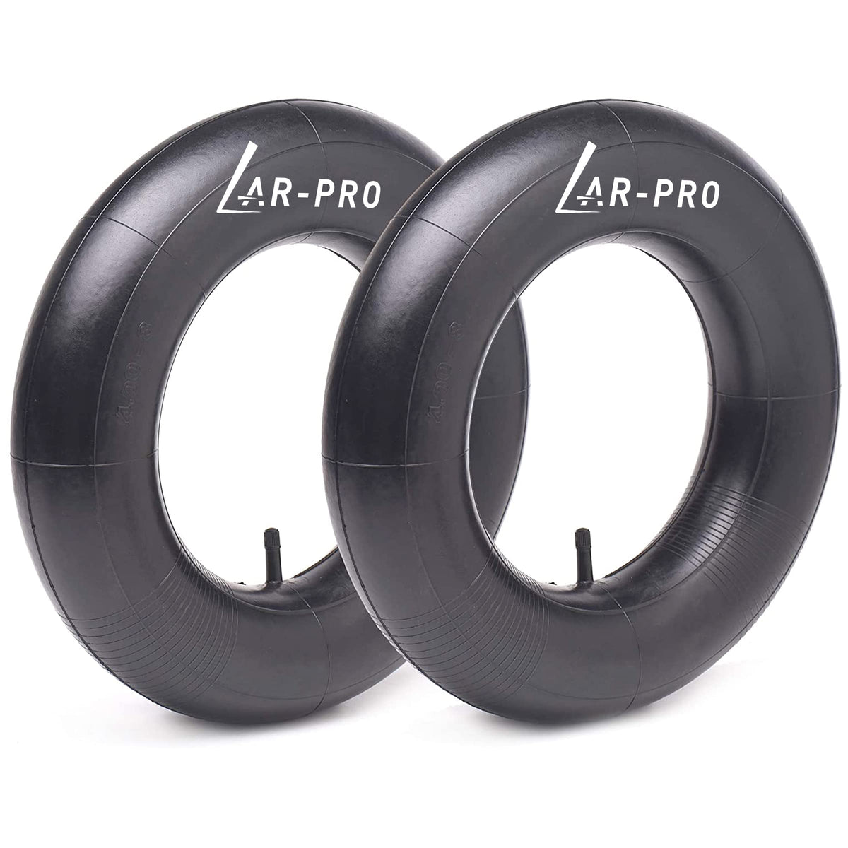 AR-PRO inner tube with straight TR-13 valve for 8-inch rims, durable seal.
