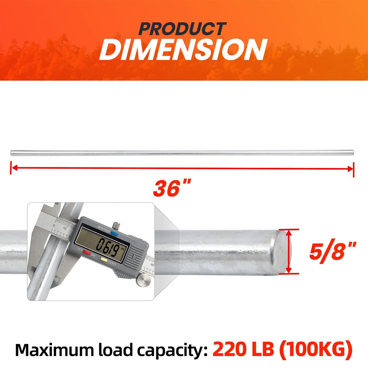AR-PRO axle rod installed on hand trucks, smooth operation and reliable support.