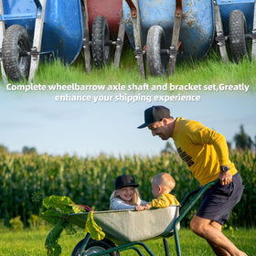 AR-PRO 60 mm bolts and nuts for durable wheelbarrow assembly