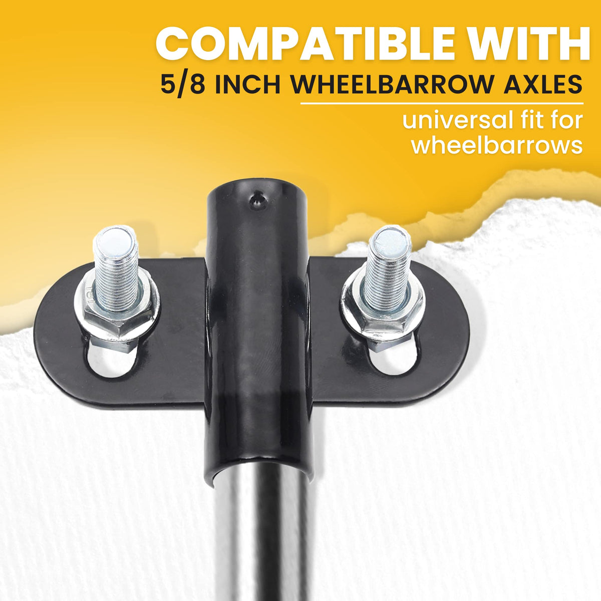 AR-PRO bolts and nuts included for quick installation.