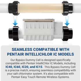 AR-PRO bypass dummy cell extending life of pool chlorinator during off-season